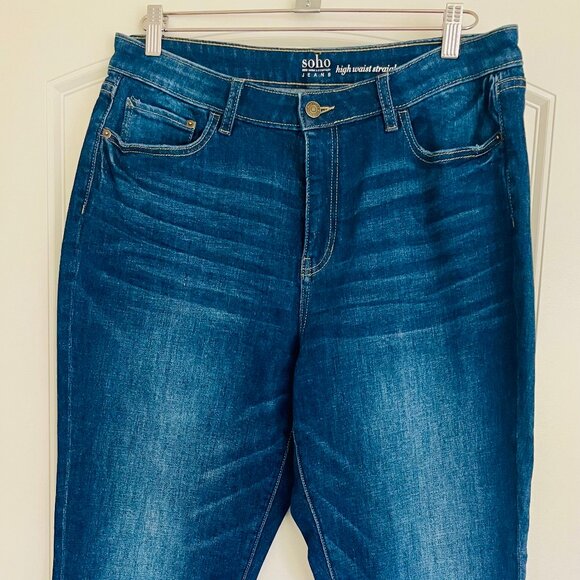 New York & Company Denim - New York & Company Soho Jeans High Waist Straight